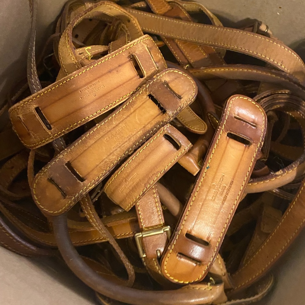 COPY - Louis Vuitton vachetta straps and pieces
